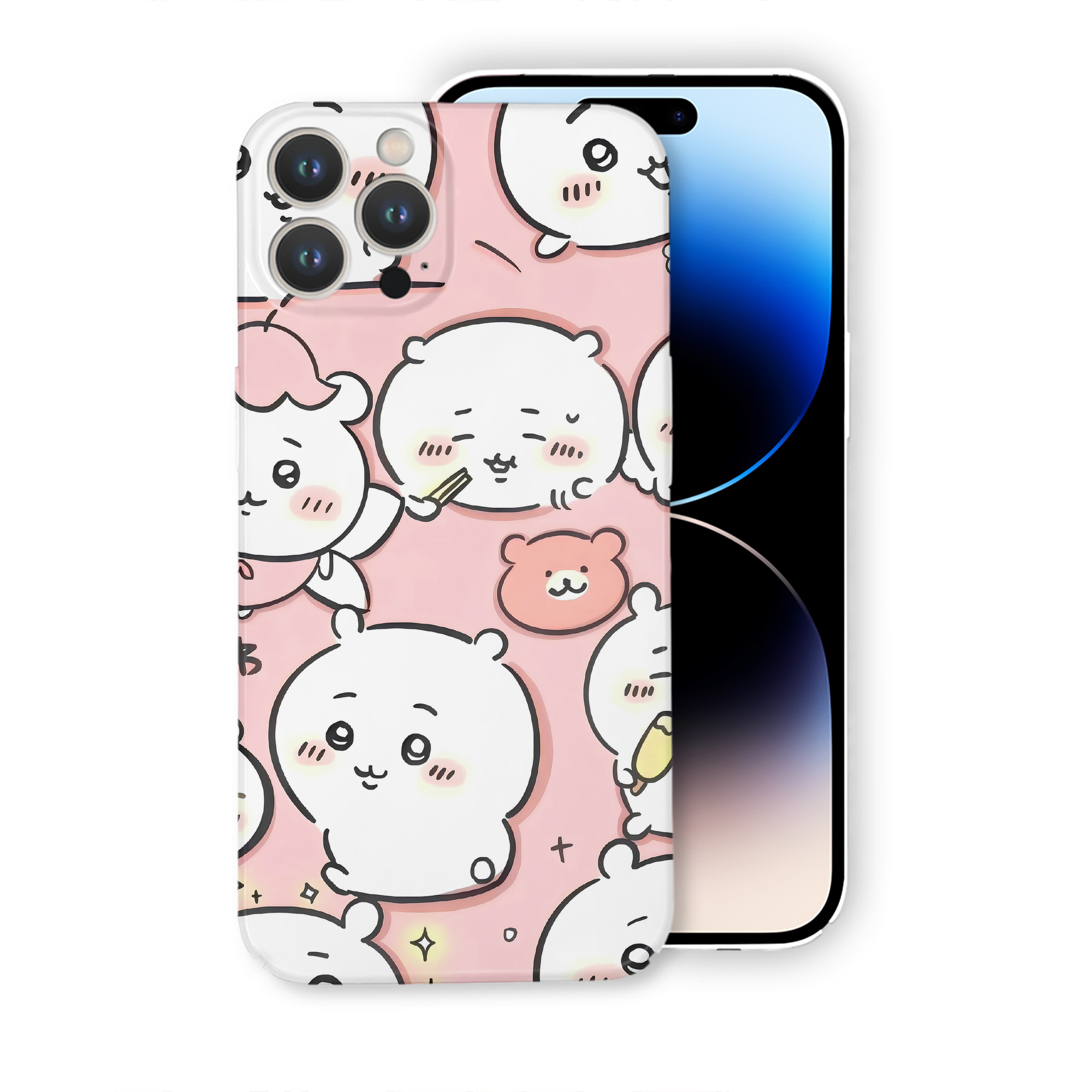 （画像用） ちいかわ Chii-kawa 【iPhone 14シリーズ対応】ハードケース